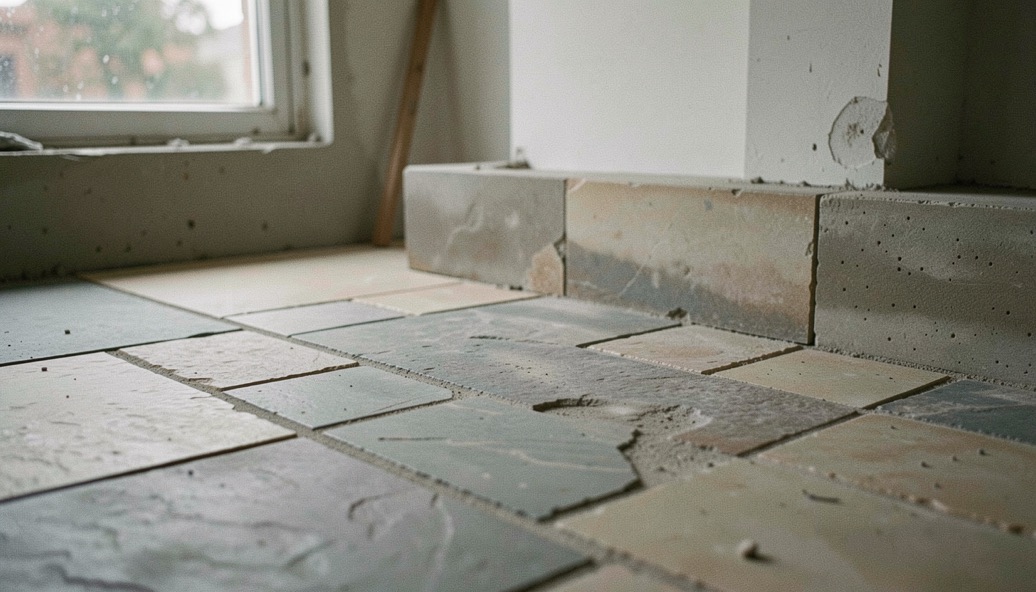 Un détail de matière et de lumière illustre la question de bordure pavé pierre design dans un espace construit